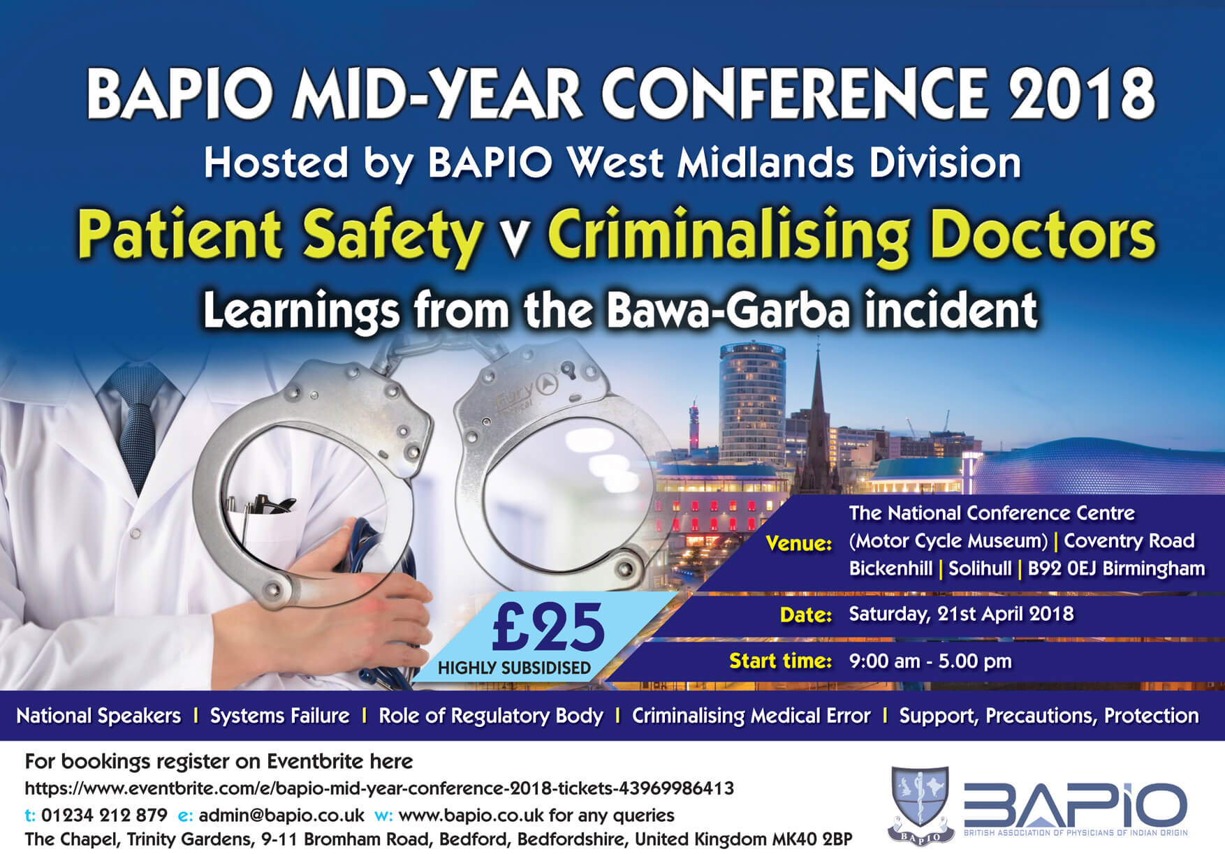 BAPIO Mid-Year Conference 2018